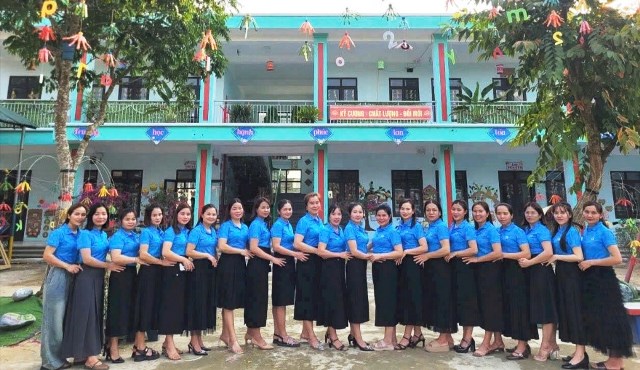 Công đoàn Trường mầm non Thanh Phong: nhiều cách làm hay, sáng tạo để chăm lo cho đoàn viên, người lao động