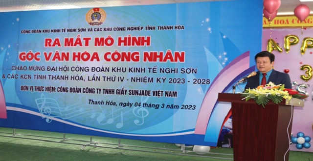 Ra mắt mô hình góc văn hoá công nhân