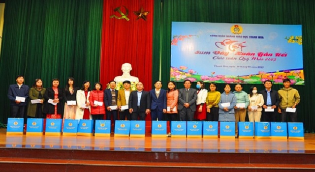 Công đoàn ngành Giáo dục Thanh Hóa: Những kết quả tích cực trong công tác chăm lo đời sống cho đội ngũ cán bộ, nhà giáo, người lao động, nhiệm kỳ 2017-2023