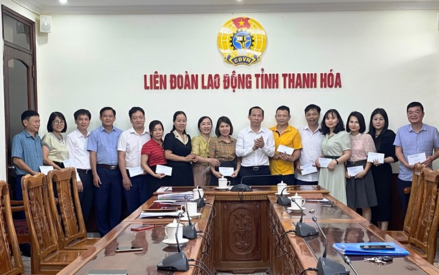 Cơ quan Liên đoàn Lao động tỉnh gặp mặt tri ân ngày Thương binh – Liệt sĩ 27/7