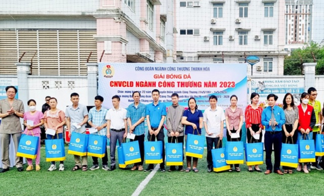 Cúp bóng đá Công nhân,viên chức , lao động ngành Công Thương Thanh Hóa năm 2023