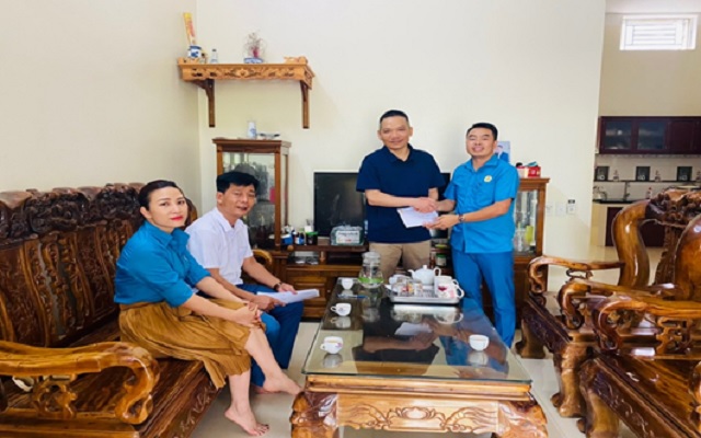 Liên đoàn Lao động huyện Bá Thước với hoạt động chăm lo cho đoàn viên Công đoàn có hoàn cảnh khó khăn, bị bệnh hiểm nghèo, di chứng !
