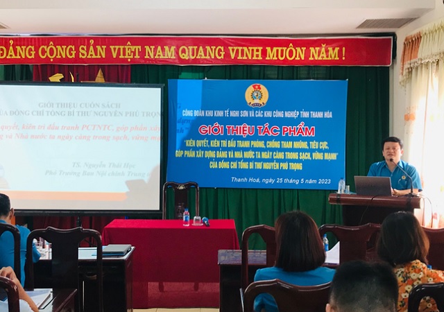 Đẩy mạnh phong trào phòng, chống tham nhũng, tiêu cực trong các đơn vị, doanh nghiệp.