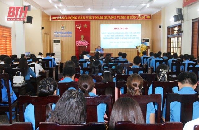Một số kết quả nổi bật thực hiện Đề án “Đổi mới phương thức hoạt động các cấp Công đoàn ngành Công Thương Thanh Hóa, giai đoạn 2022 – 2025” 6 tháng đầu năm 2024