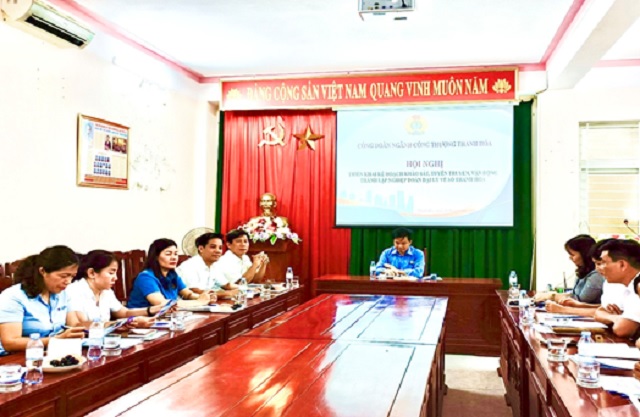 Công đoàn ngành Công Thương Thanh Hóa tổ chức triển khảo sát, tuyên truyền, vận động thành lập Nghiệp đoàn Đại lý vé số