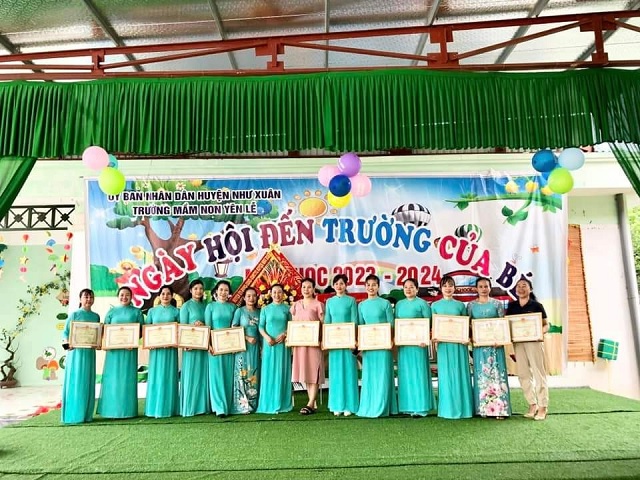 Công đoàn Trường Mầm non Yên Lễ huyện Như Xuân: Gắn kết và sẻ chia