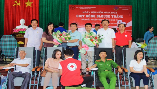 Hoằng Hóa tổ chức ngày hội hiến máu tình nguyện năm 2023