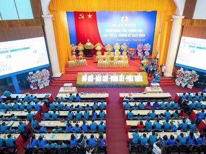 Thông báo nhanh kết quả đại hội Công đoàn tỉnh Thanh Hóa lần thứ XX, nhiệm ký 2023 - 2028