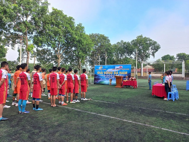 Công đoàn Công ty TNHH DCTT Sunrise – huyện Hoằng Hoá tổ chức Giải bóng đá cúp Sunrise lần thứ I năm 2023