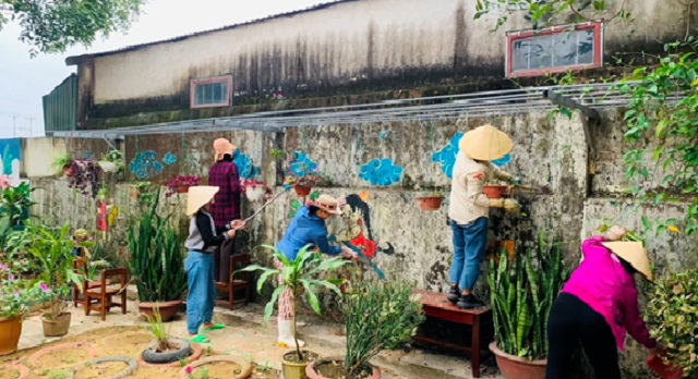 Công đoàn huyện Hậu Lộc tích cực triển khai xây dựng “Khuôn viên, công sở sáng, xanh, sạch, đẹp, an toàn”