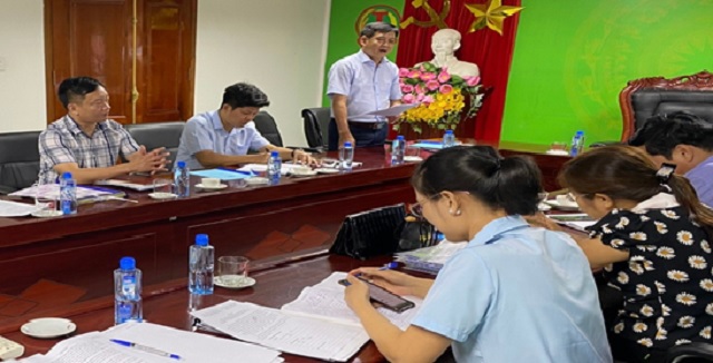 Kiểm tra, thẩm định, công nhân lại danh hiệu “Cơ quan, đơn vị, đạt chuẩn văn hóa” tại huyện Hậu Lộc