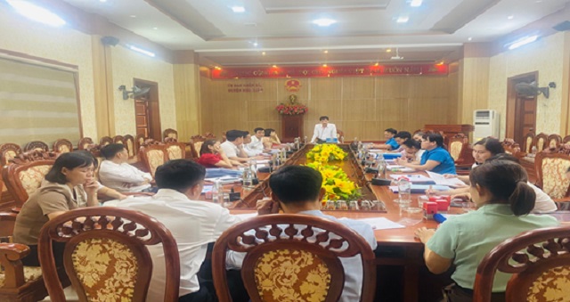 Kiểm tra, thẩm định "Cơ quan, đơn vị, doanh nghiệp đạt chuẩn văn hóa", giai đoạn 2019 – 2023 tại huyện Như Xuân