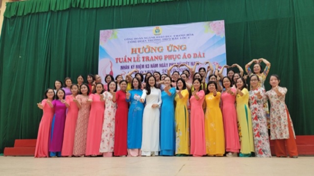 Công đoàn ngành Giáo dục chỉ đạo tổ chức các hoạt động văn hóa, văn nghệ - thể thao kỷ niệm các ngày Lễ của phụ nữ Việt Nam, ngành giáo dục và đào tạo