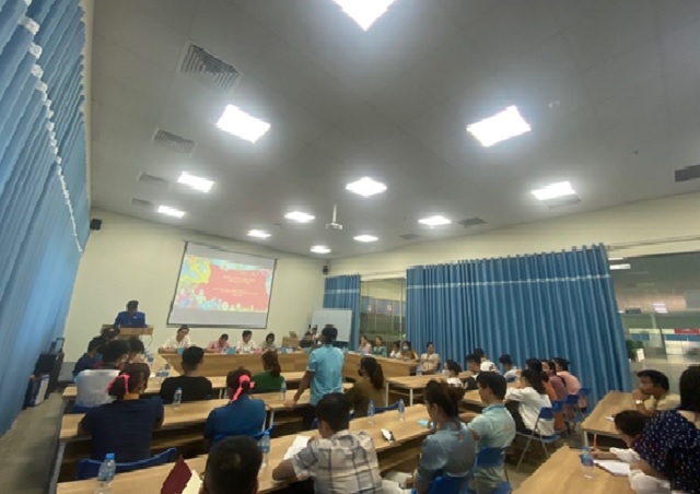Hội nghị đối thoại giữa Lãnh đạo công ty và Người lao động Công ty TNHH công nghệ thể thao Victory
