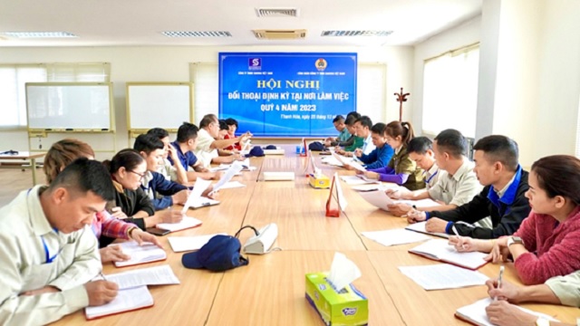 Công ty TNHH Sakurai làm tốt công tác đối thoại định kỳ