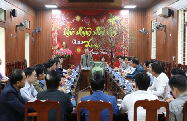 Hoạt động về nguồn, báo công tại Khu di tích lịch sử Lam Kinh nhân dịp Xuân Giáp Thìn 2024