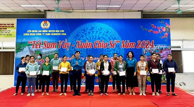 Các cấp công đoàn huyện Nga Sơn làm tốt công tác chăm lo bảo vệ quyền lợi ích hợp pháp cho đoàn viên, CNVCLĐ