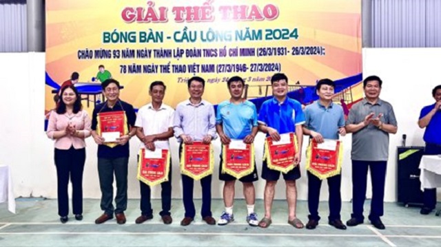 Công đoàn và Đoàn Thanh niên cơ quan UBND huyện Triệu Sơn tổ chức Hội thao năm 2024