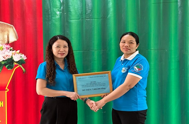 LĐLĐ huyện Ngọc Lặc chung tay xây dựng Nông thôn mới!