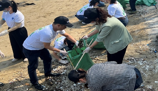 Công đoàn Công ty TNHH Giầy Aleron Việt Nam: Phát động hưởng ứng Ngày nước thế giới, Ngày khí tượng thế giới và Chiến dịch Giờ Trái đất 2024