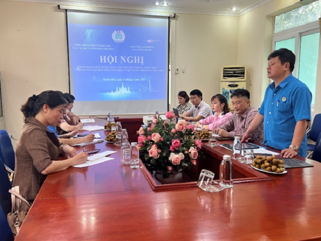 Hội nghị Triển khai giải pháp công tác truyền thông thực hiện Nghị quyết Đại hội XIII Công đoàn Việt Nam, nhiệm kỳ 2023 – 2028