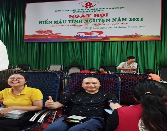 Đoàn viên, NLĐ Công đoàn Công ty CP Bao bì Lam Sơn tích cực hưởng ứng ngày hội “hiến máu tình nguyện” năm 2024