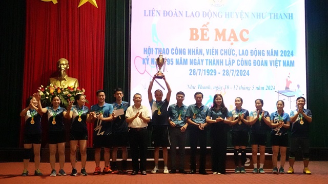 Bế mạc CNVCLĐ huyện Như Thanh năm 2024