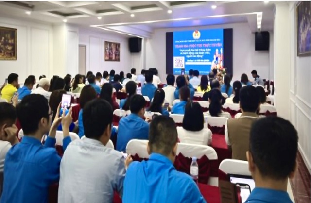 Đoàn viên Công đoàn tích cực tham gia cuộc thi trực tuyến “Nghị quyết Công đoàn và hành động của đoàn viên, người lao động”