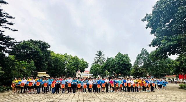 LĐLĐ huyện Cẩm Thuỷ tổ chức thành công Hội thao CNVCLĐ chào mừng kỷ niệm 95 năm Ngày thành lập Công đoàn Việt Nam (28/7/1929-28/7/2024)