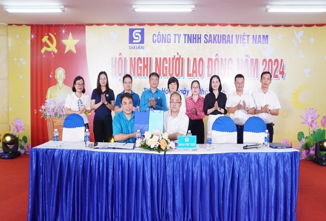 Công ty TNHH Sakurai Việt Nam tổ chức Hội nghị Người lao động năm 2024