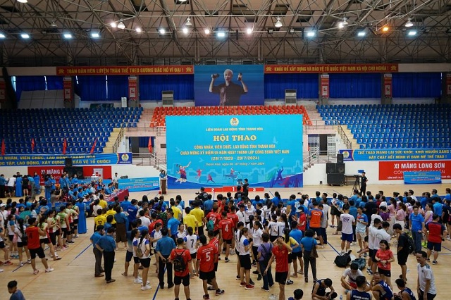 Bế mạc Hội thao công nhân viên chức lao động tỉnh Thanh Hóa