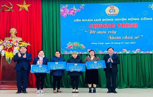LĐLĐ huyện Nông Cống: Điểm tựa tin cậy của người lao động