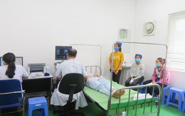 Công ty TNHH Sakurai Việt Nam kiểm tra khám sức định kỳ lần 1 trong năm 2024 cho CNLĐ
