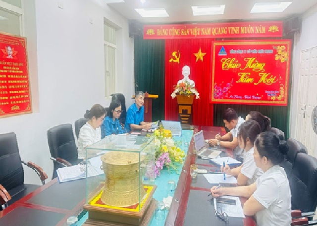 Công đoàn Ngành Xây dựng kiểm tra các Công đoàn cơ sở trực thuộc năm 2024