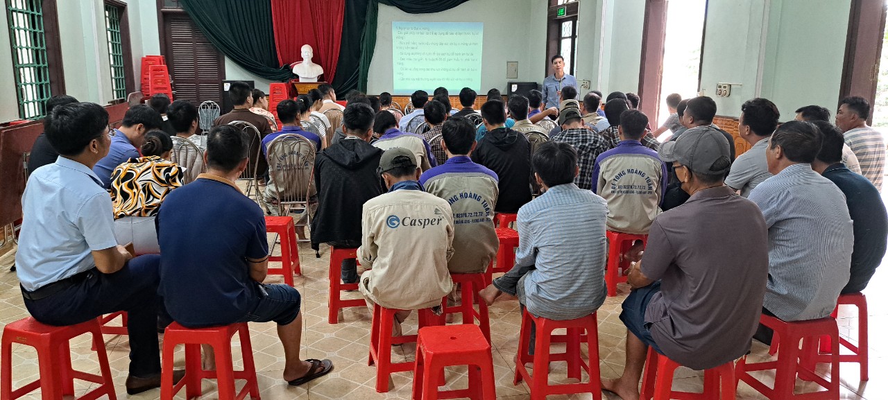 Công đoàn cơ sở tổ chức Tập huấn An toàn vệ sinh lao động cho cán bộ công nhân viên trong Công ty