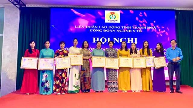 Công đoàn ngành Y tế Thanh Hóa: Tổng kết công tác nữ công giai đoạn 2017-2022
