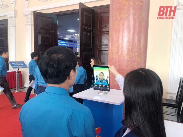 Ứng dụng công nghệ số - điểm mới tại Đại hội Công đoàn tỉnh Thanh Hóa lần thứ XX, nhiệm kỳ 2023-2028