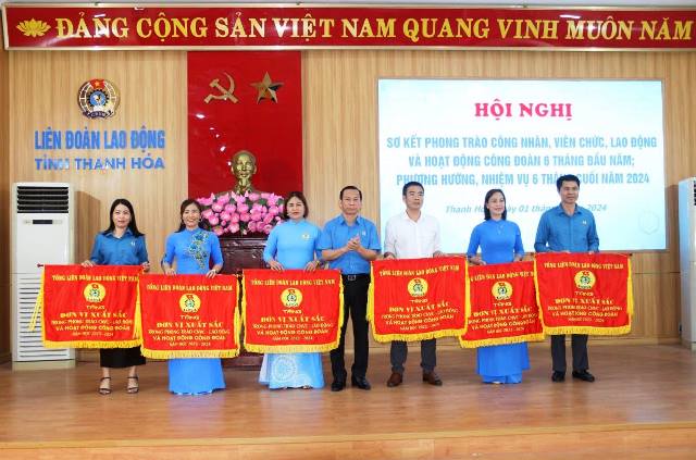 Một số kết quả nổi bật trong Phong trào CNVCLĐ và hoạt động Công đoàn 6 tháng đầu năm 2024
