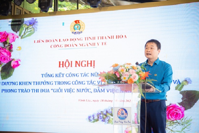 CĐN Y tế: Vai trò của công tác nữ công trong hoạt động Công đoàn, góp phần tích cực chăm lo, bảo vệ quyền, lợi ích hợp pháp, chính đáng của nữ đoàn viên Công đoàn.