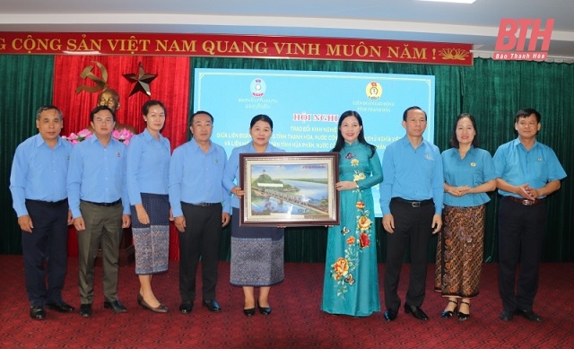 Trao đổi kinh nghiệm giữa công đoàn hai tỉnh Thanh Hóa - Hủa Phăn 9.jpg