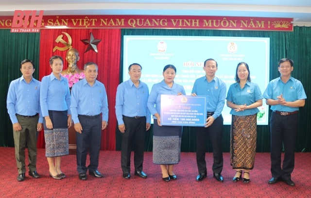 Trao đổi kinh nghiệm giữa công đoàn hai tỉnh Thanh Hóa - Hủa Phăn 11.jpg