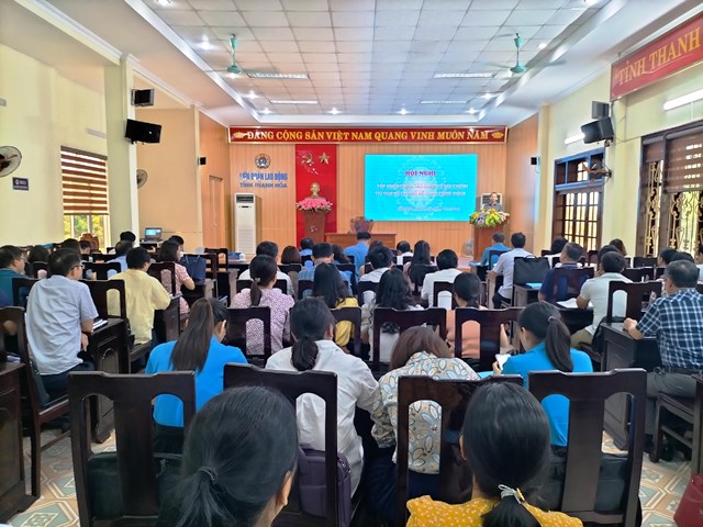 Hội nghị tập huấn chế độ kế toán, phần mềm kế toán công đoàn