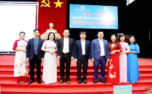 Nâng cao chất lượng hoạt động công tác Nữ công cơ sở trên địa bàn huyện Thiệu Hoá