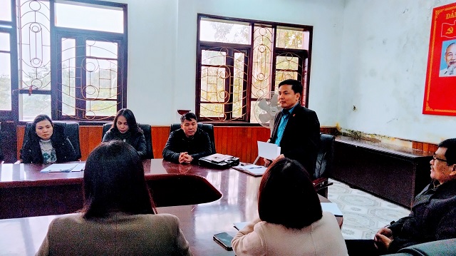 Thường trực Công đoàn Ngành Công Thương Thanh Hóa tổ chức đi cơ sở nắm tình sản xuất kinh doanh, đời sống việc làm của người lao động