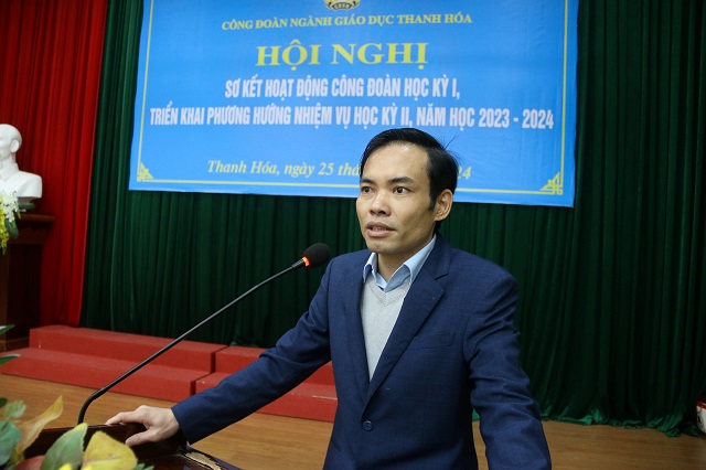 Công đoàn ngành Giáo dục Thanh Hóa Đẩy mạnh công tác chăm lo, đổi mới các phong trào thi đua, cuộc vận động