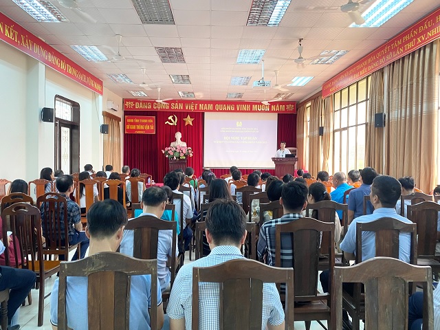 Công đoàn ngành giao thông vận tải Thanh Hóa tổ chức tập huấn nghiệp vụ công tác công đoàn năm 2023