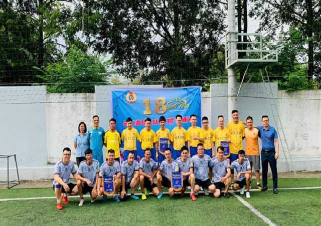 Công đoàn Công ty TNHH Thương mại VHC Thanh Hóa tổ chức giao lưu bóng đá chào mừng kỷ niệm 79 năm ngày Quốc khánh 2/9 và 18 năm ngày thành lập Công ty