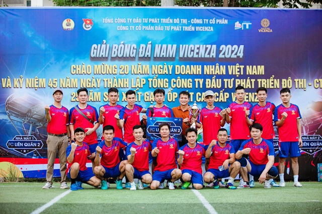 Công đoàn Xây Dựng Thanh Hoá Giải bóng đá nam Vicenzan năm 2024
