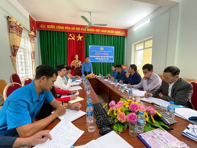 Kiểm tra, thẩm định cơ quan đơn vị đạt chuẩn văn hoá giai đoạn 5 năm tại huyện Quan Hoá