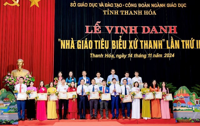 133 Nhà giáo được vinh danh “Nhà giáo tiêu biểu xứ Thanh” lần thứ 2